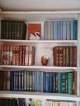 Книги из домашней библиотеки.