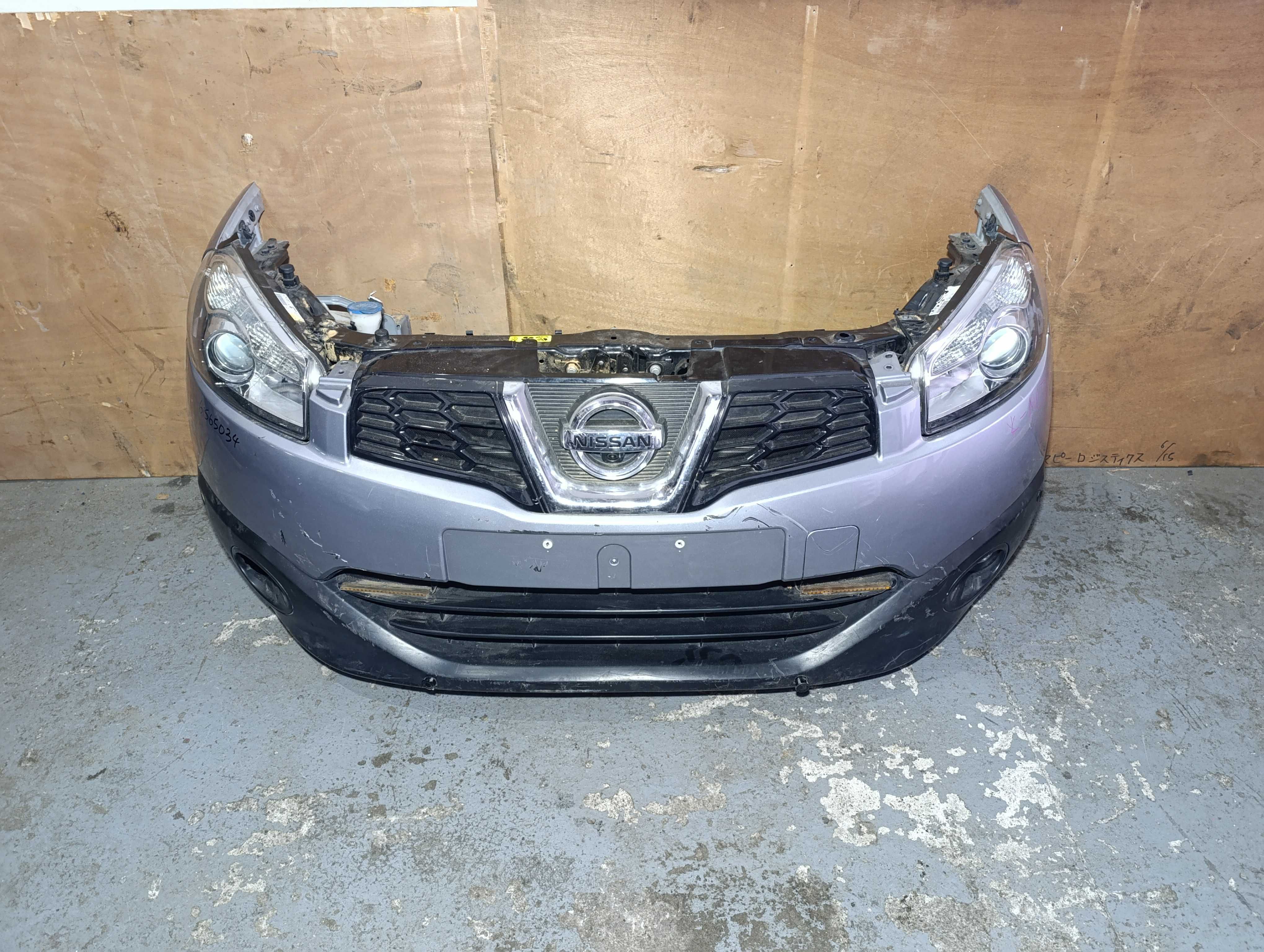 Ноускат морда Nissan Qashqai J10 Рест без правой фары 10-13г