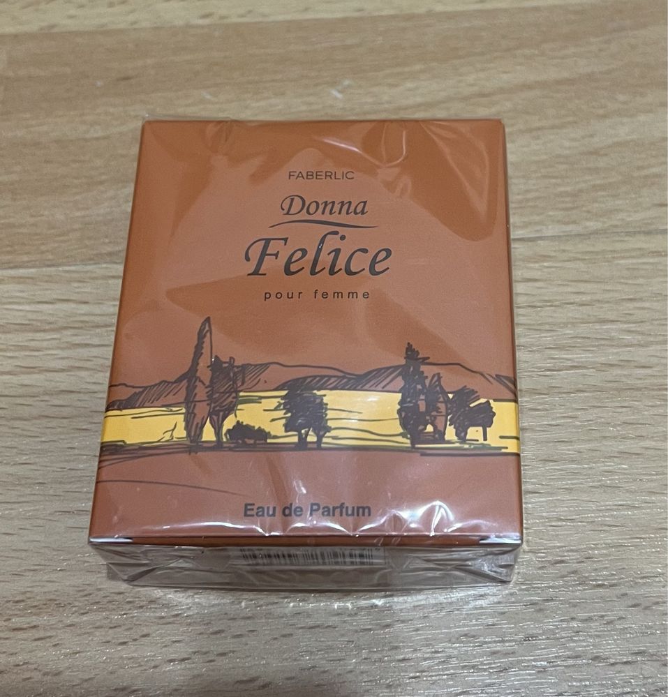 Духи donna felice faberlic 30 ml новые, запечатанные в слюду.