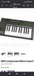 Midi клавиатура Nektar Impact lx 25+
