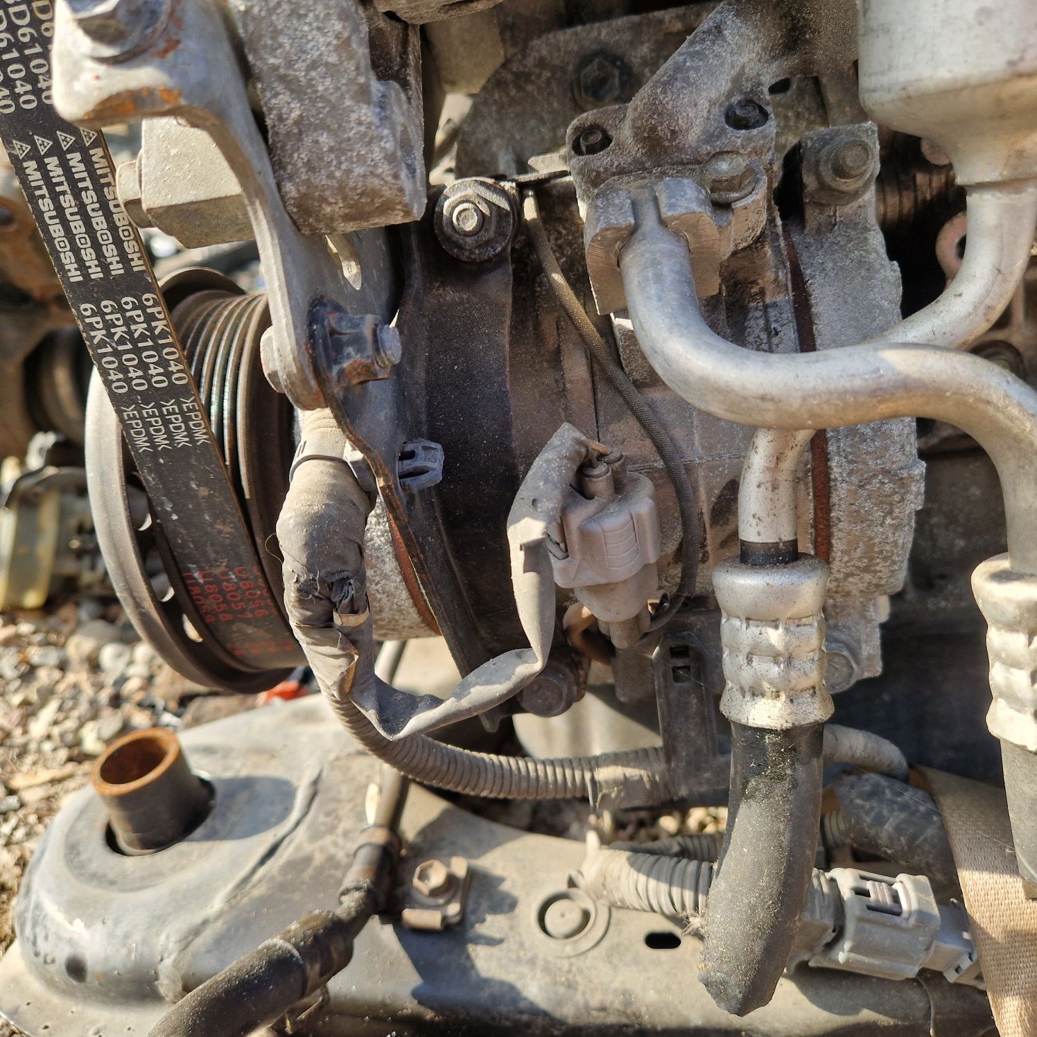 Компрессор кондиционера 1mz, на lexus rx300, rx330, highlander