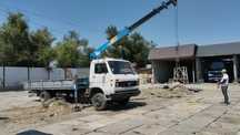 Услуги манипулятора плюс автовышка.