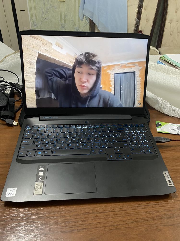 Ноутбук йгравой Lenovo ideapad gaming 3
