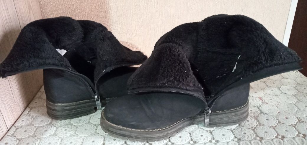 Детские зимние сапоги, на меху, размер 36.