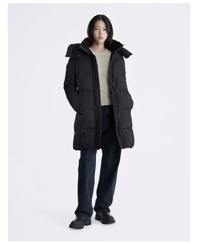 Зимняя куртка Calvin Klein  черный S