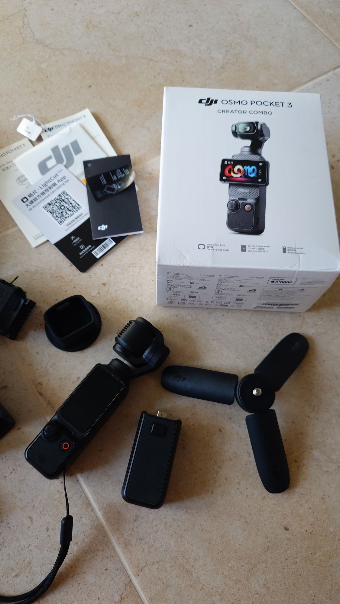 DJI OSMO Pocket 3 Creator Combo (с микрофоном DJI)