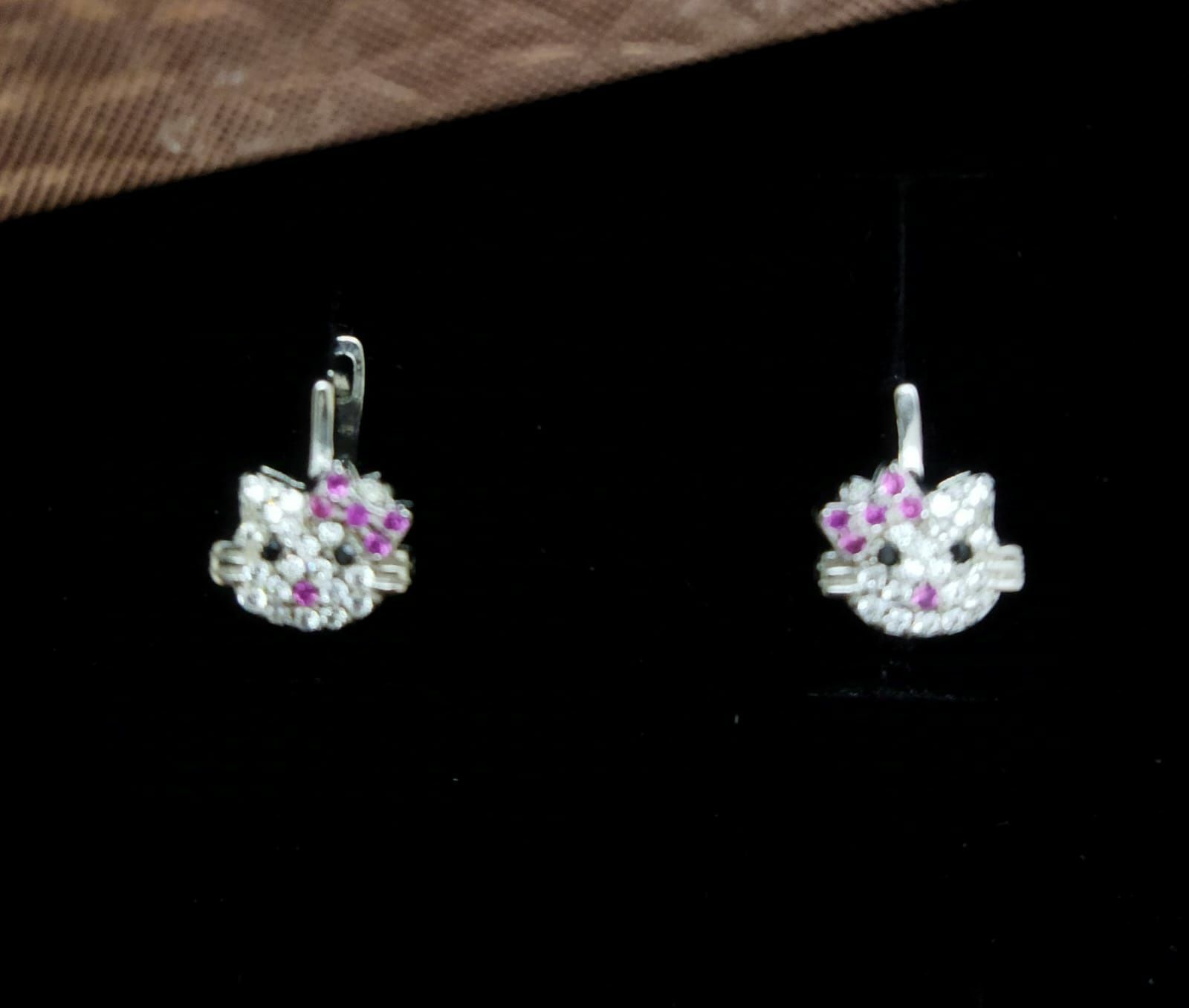 Детские серебряные сережки! 925 проба