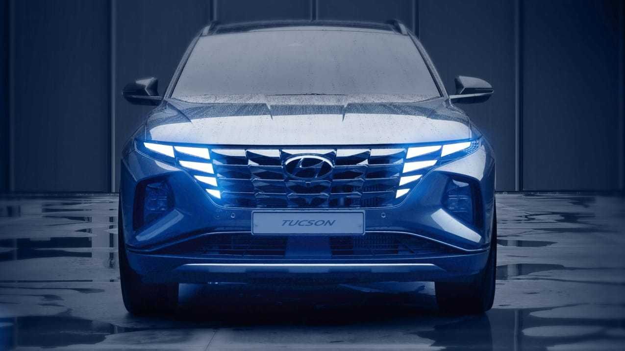 Hyundai TUCSON 2021 коврики салона и багажника