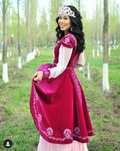 Платье и комзол (женская одежда)
