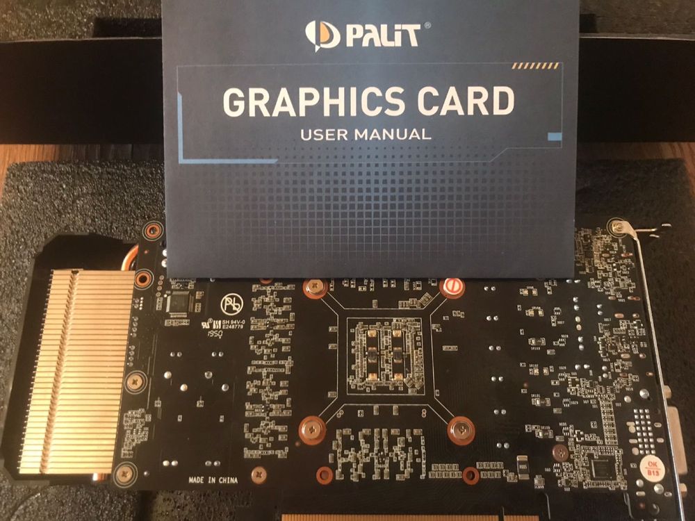 Видеокарта Geforce GTX 1660 6GB, в идеальном состоянии