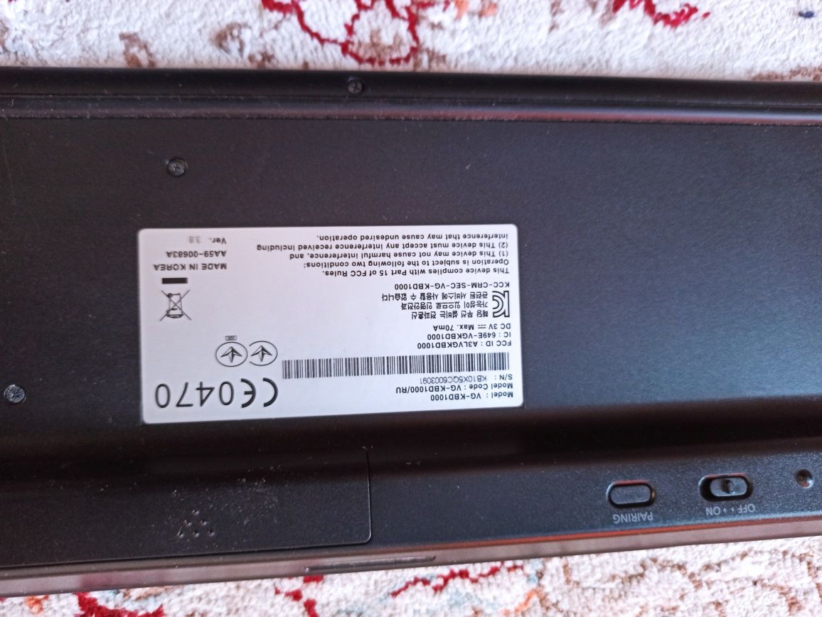 Беспроводная клавиатура SAMSUNG VG-KBD1000