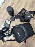 Продам фотоаппарт Canon EOS 550D с двумя объективами и сумкой