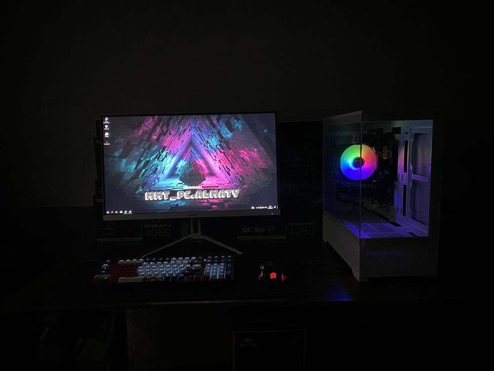 Акция Топовый мощный игровой компьютер полный комплект