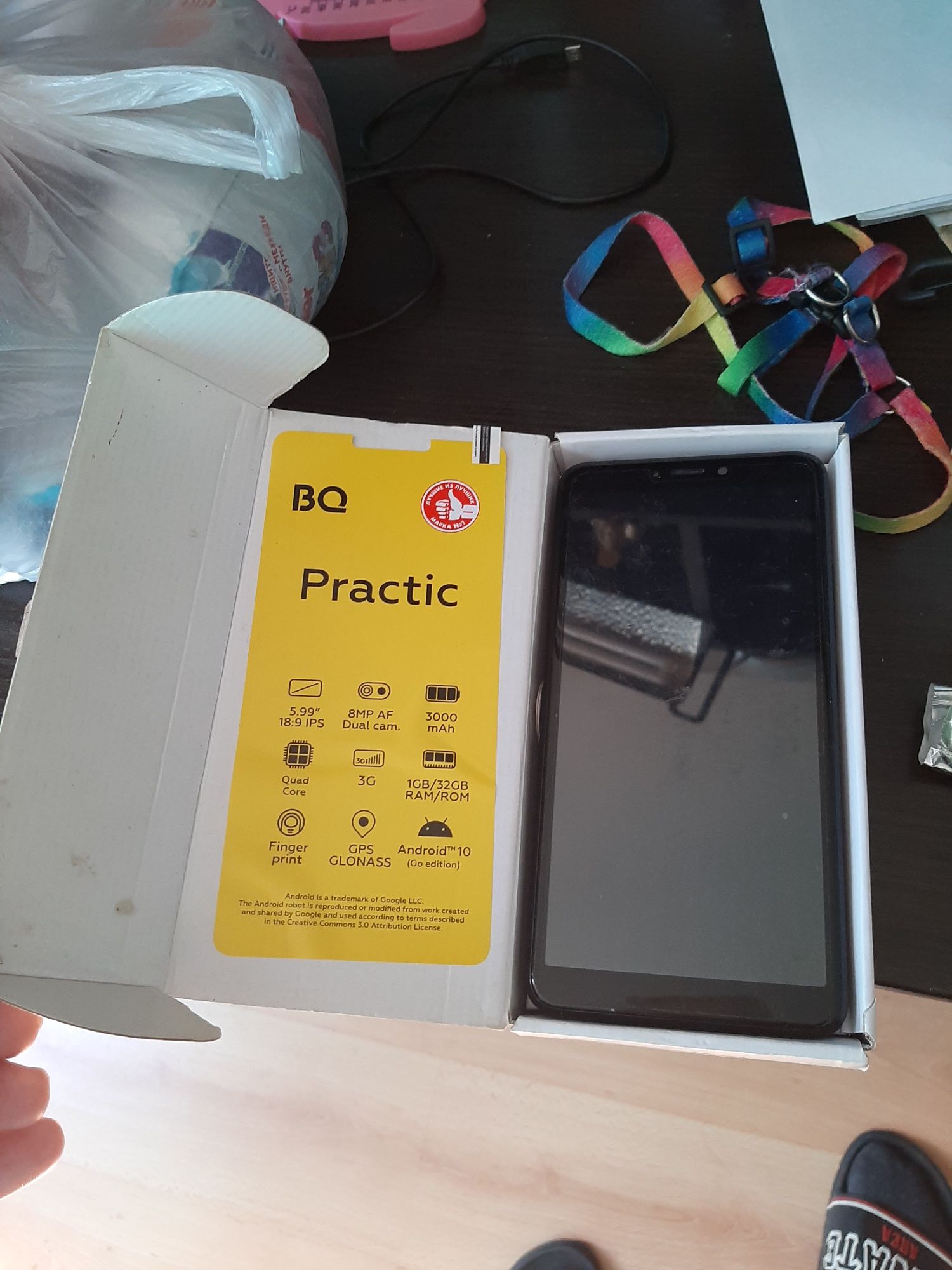 Smartphone Practic BQ 6030G