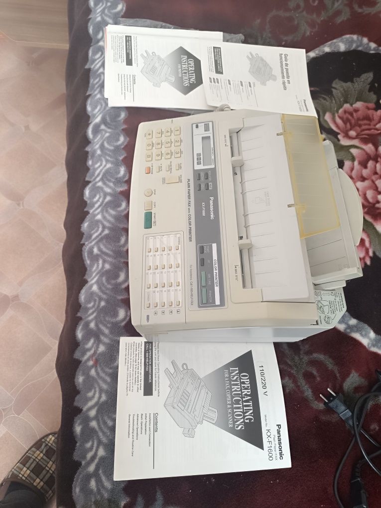 Принтер Ксерокс телефон Факс 5 в 1 панасоник