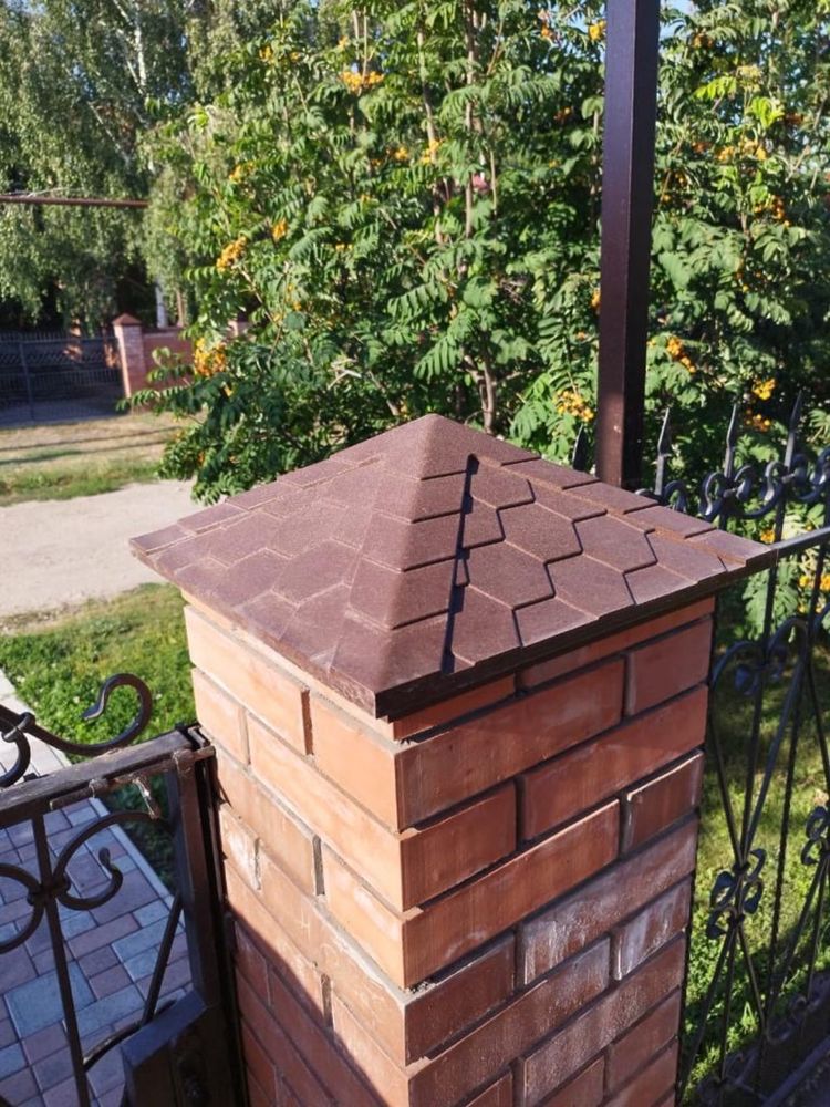 Полимерный Колпак на забор заглушка для столба