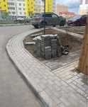 Брусчатка остаток больше 250 штук