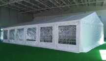 Двускатный шатёр PRO 128 м² (8х16 м)