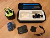 Экшн-камера GoPro Hero 9 с батареями и пультом.