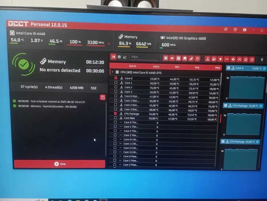Офисный мини компьютер i5-4440\8гб\120гб + монитор