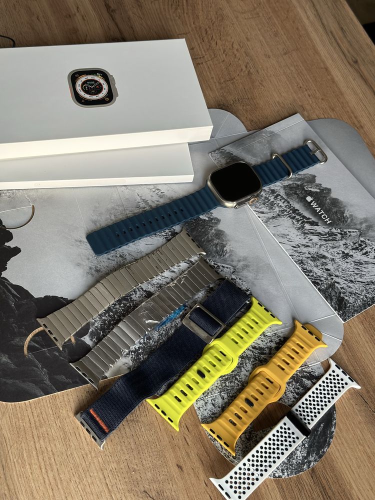 Продаю свои Apple Watch Ultra с официального магазина Sulpak