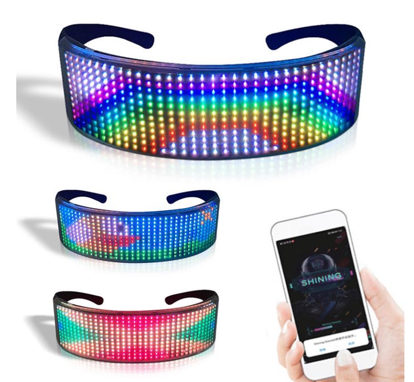 LED очки настраиваемые