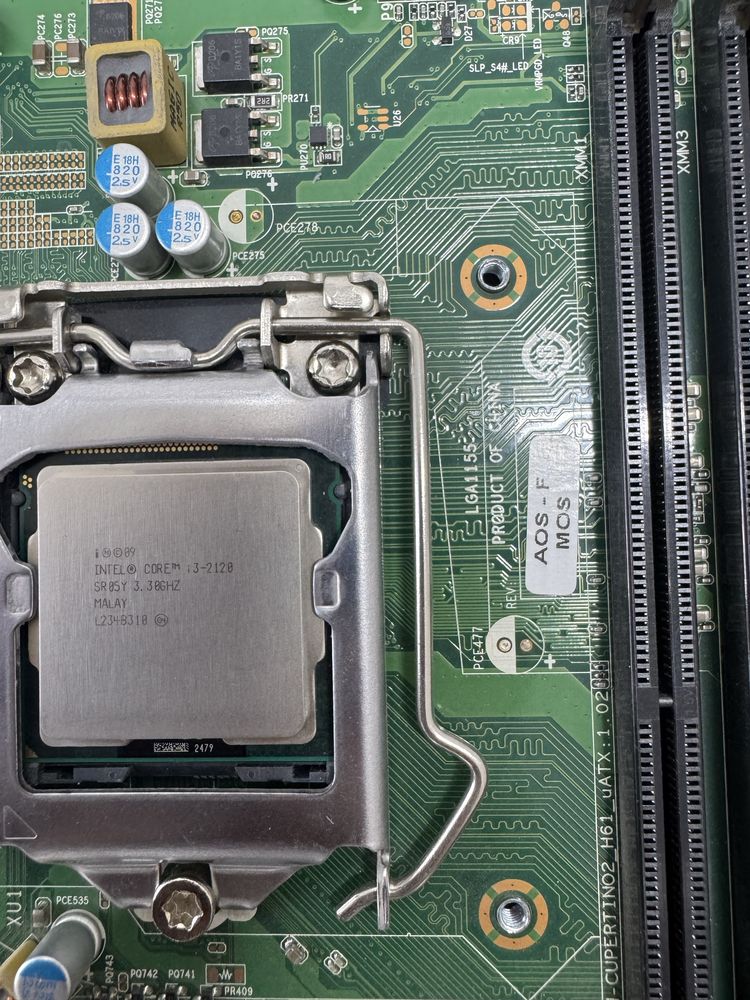 4 комплекта плат и жесткие диски i5-2400S 500gb 1tb