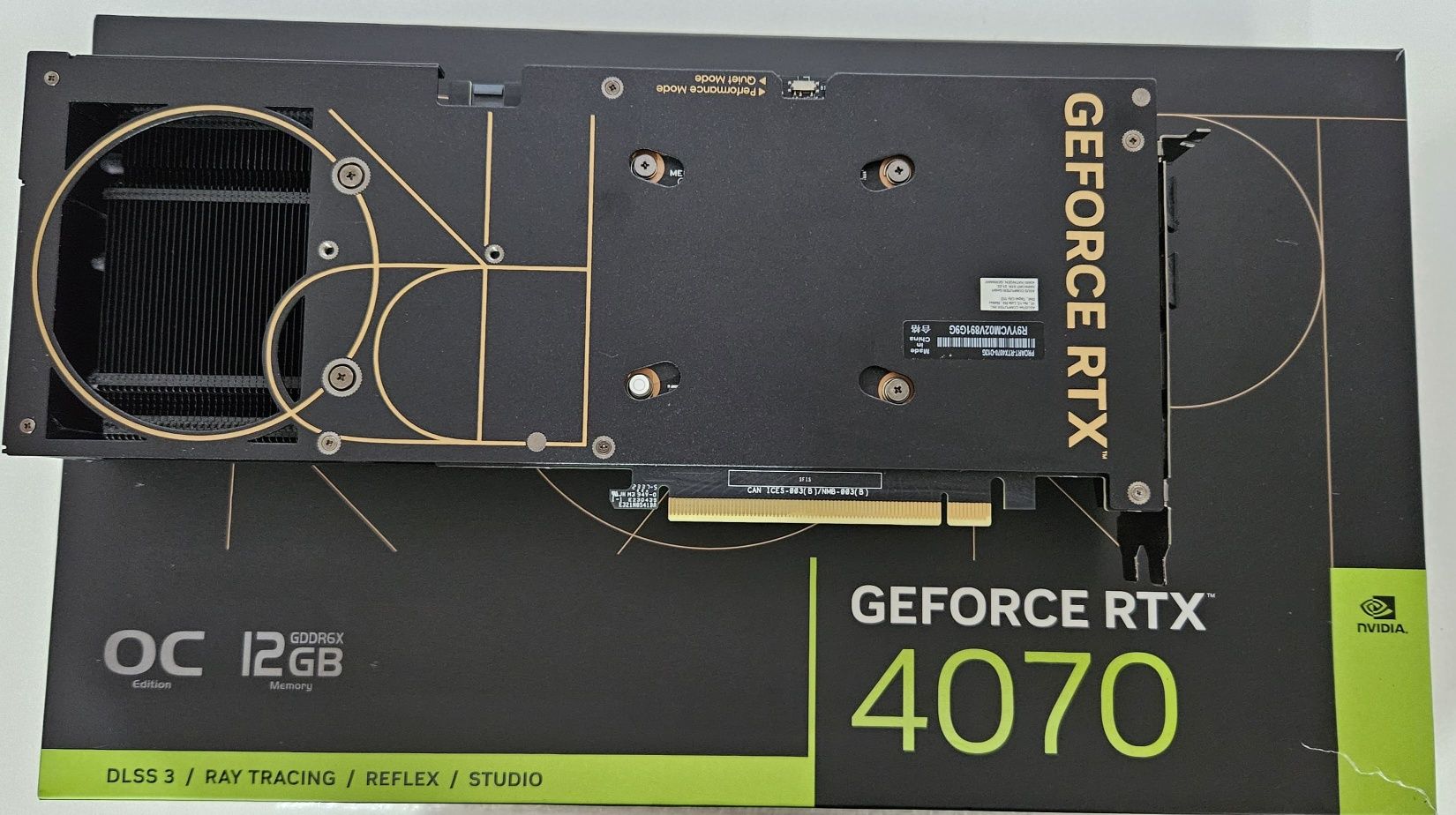 Видеокарта: Asus ProArt RTX 4070-12Gb