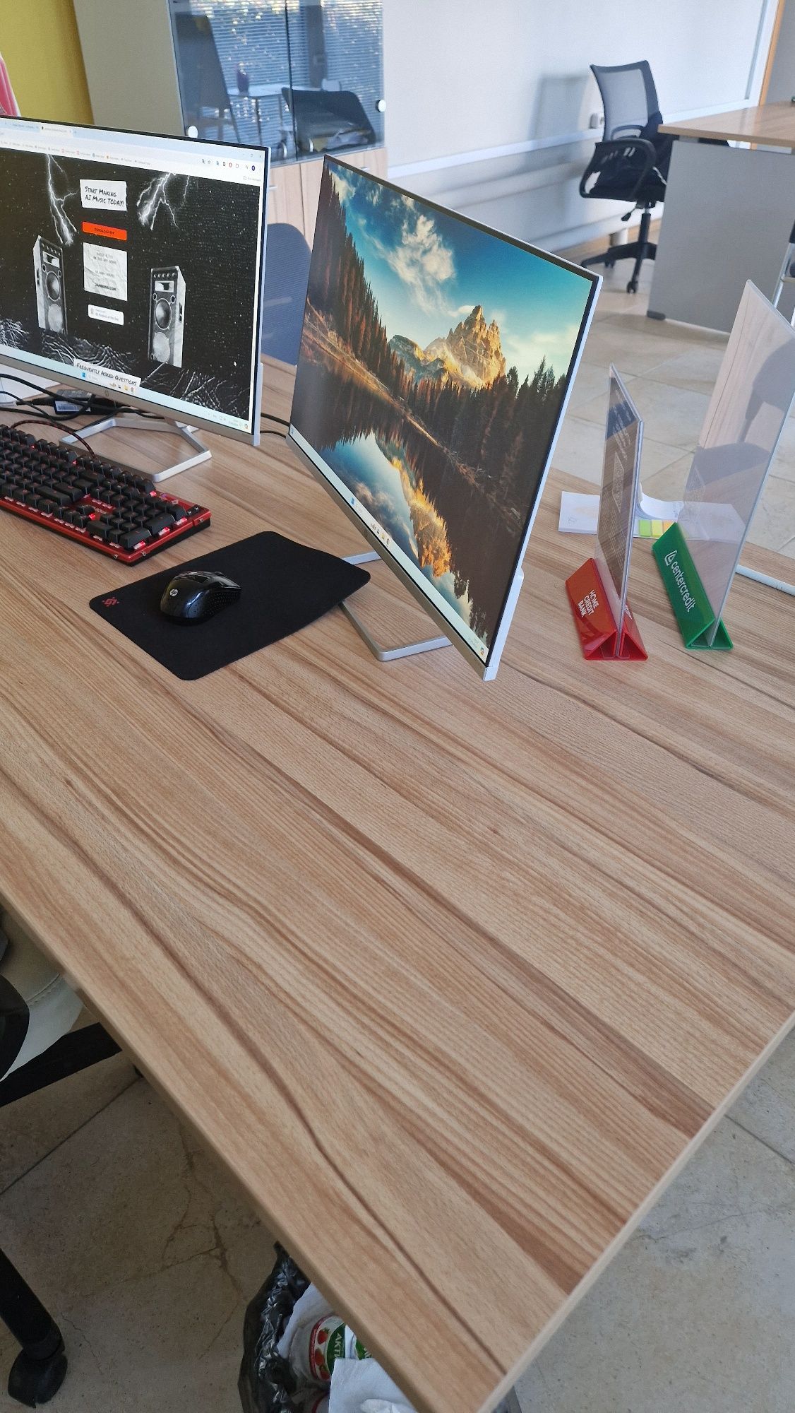 Продам монитор HP белый тонкий