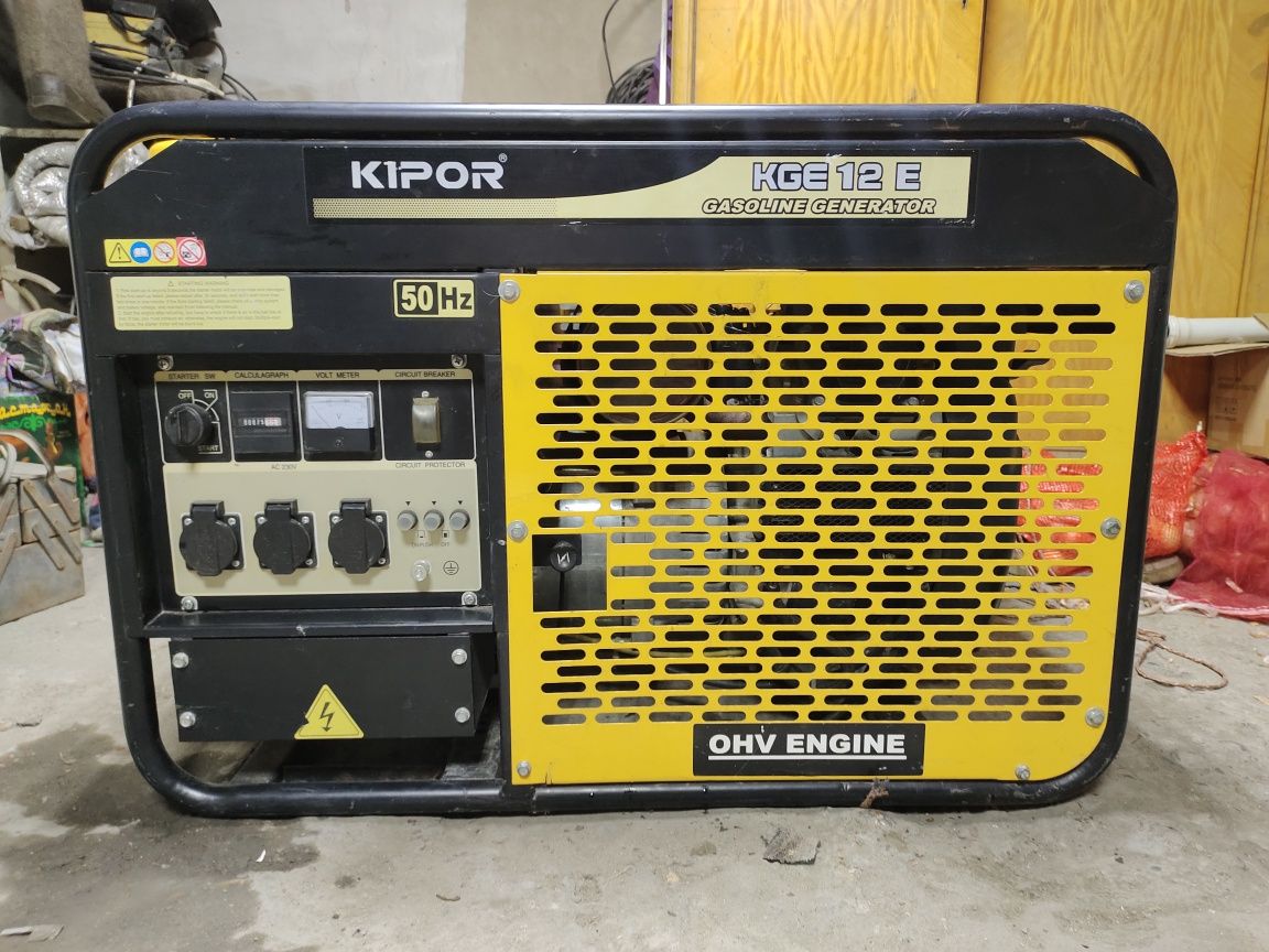 Продам генератор kipor 12e на 220В