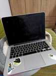 MacBook Pro 13 A1502 рабочий, поврежден экран