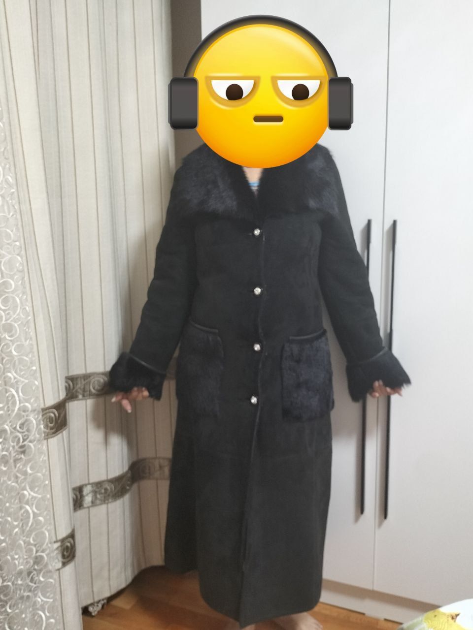 Дублёнка зимняя осенняя
