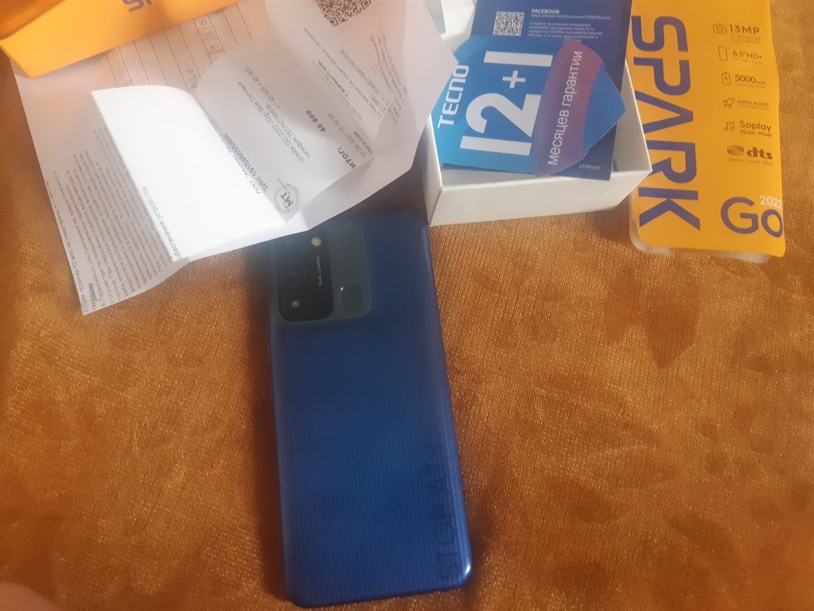 Продам или обмен на Айфон  (TECNO Spark Go 2022)