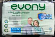 Памперсы EVONY размер М