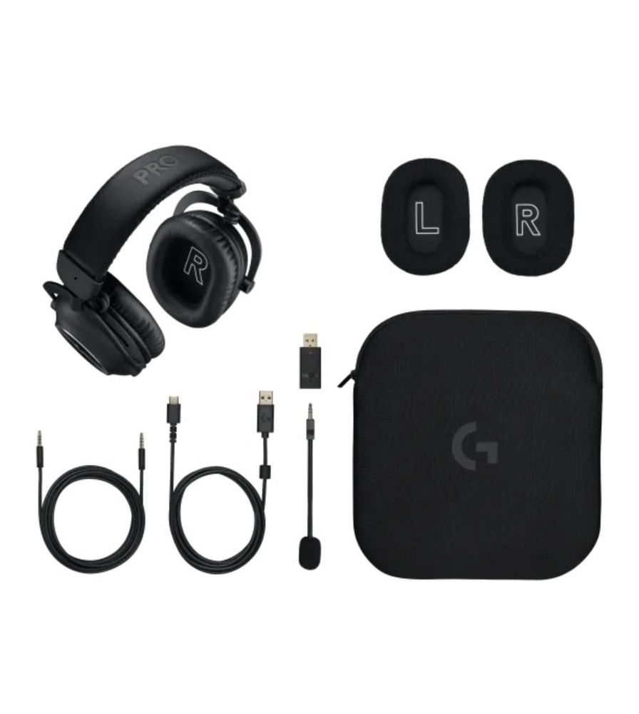 Наушники Logitech G Pro X 2 Lightspeed черный
