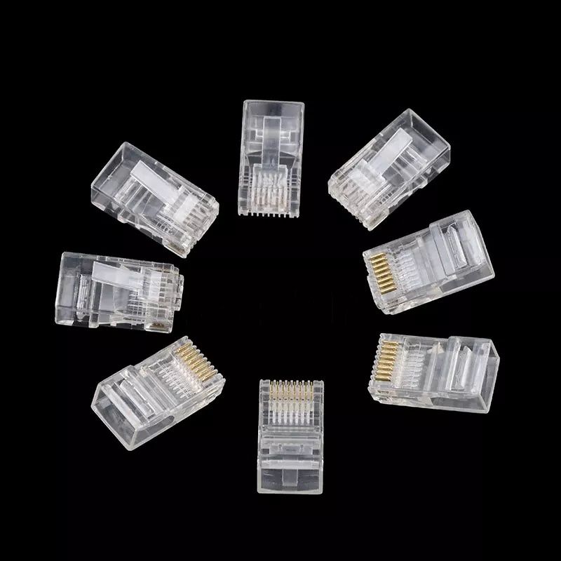 Конектора RJ45 (50 шт) cat 6. Качественные! Алматы