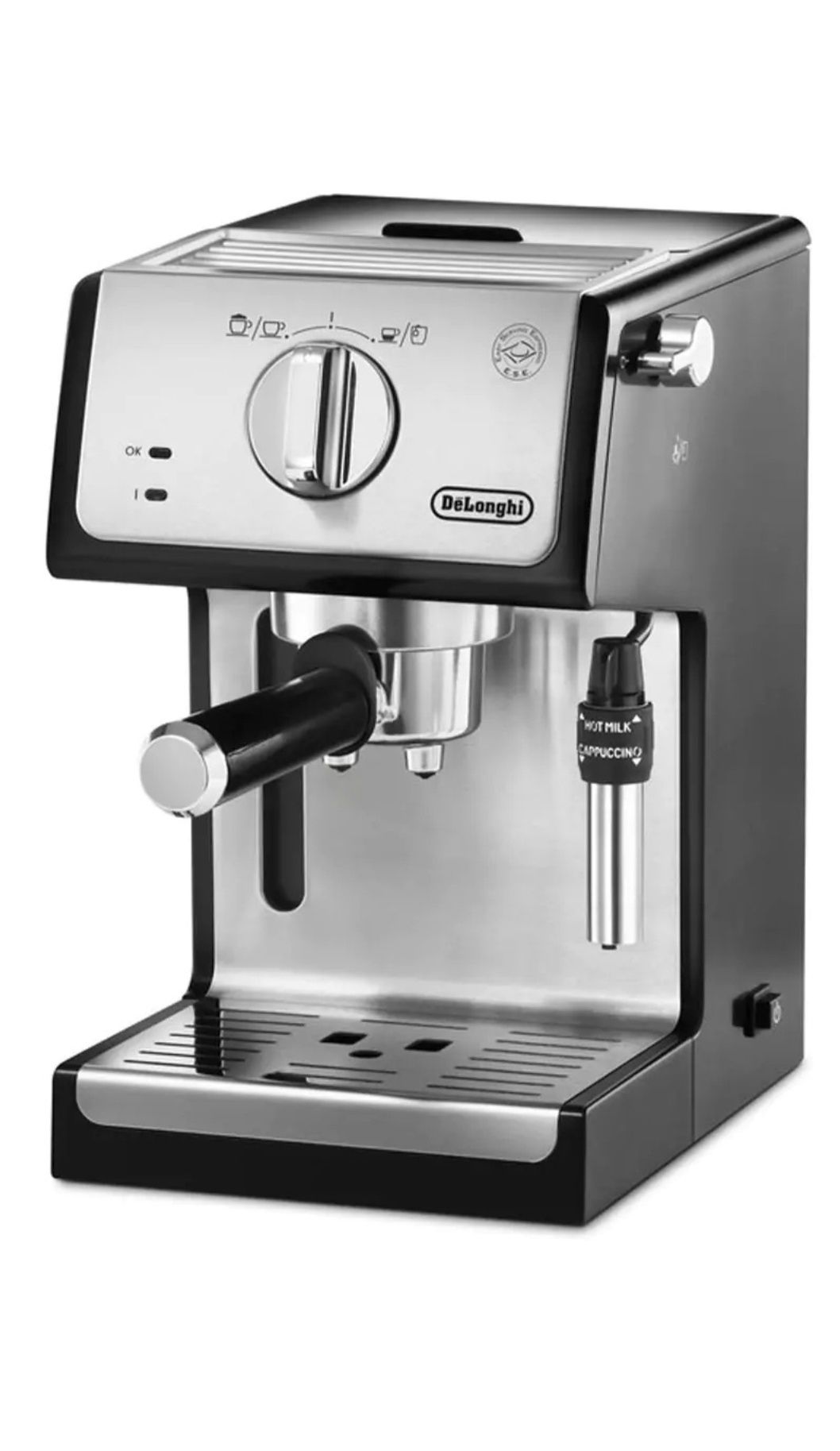 Кофеварка Delonghi ECP 35.31 серебристый