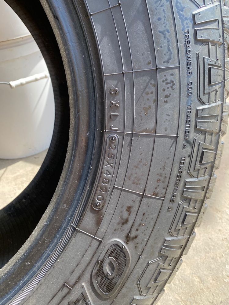 Продам резину японскую toyo open country plus