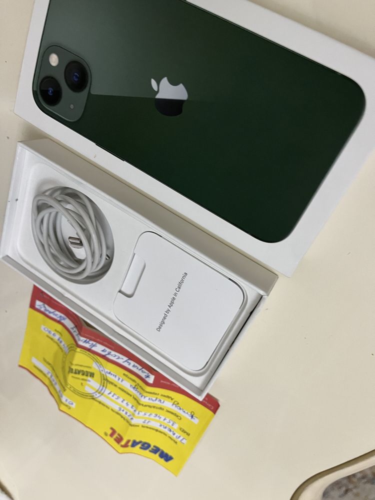 Айфон 13 green 128gb