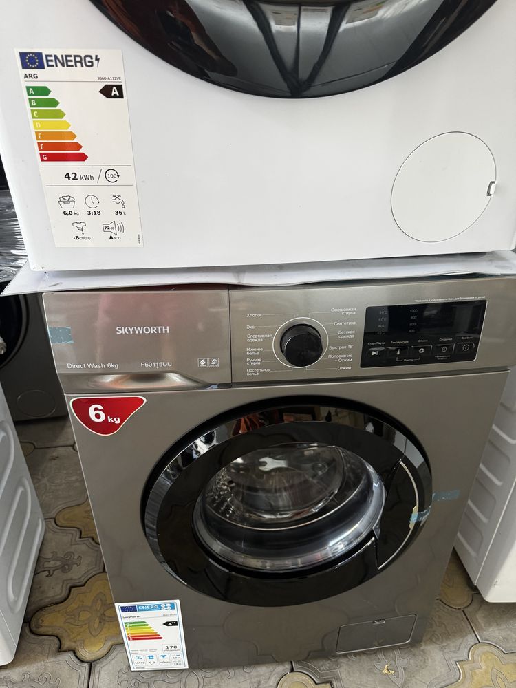 Продам стиральные машинки от 6 до 10кг