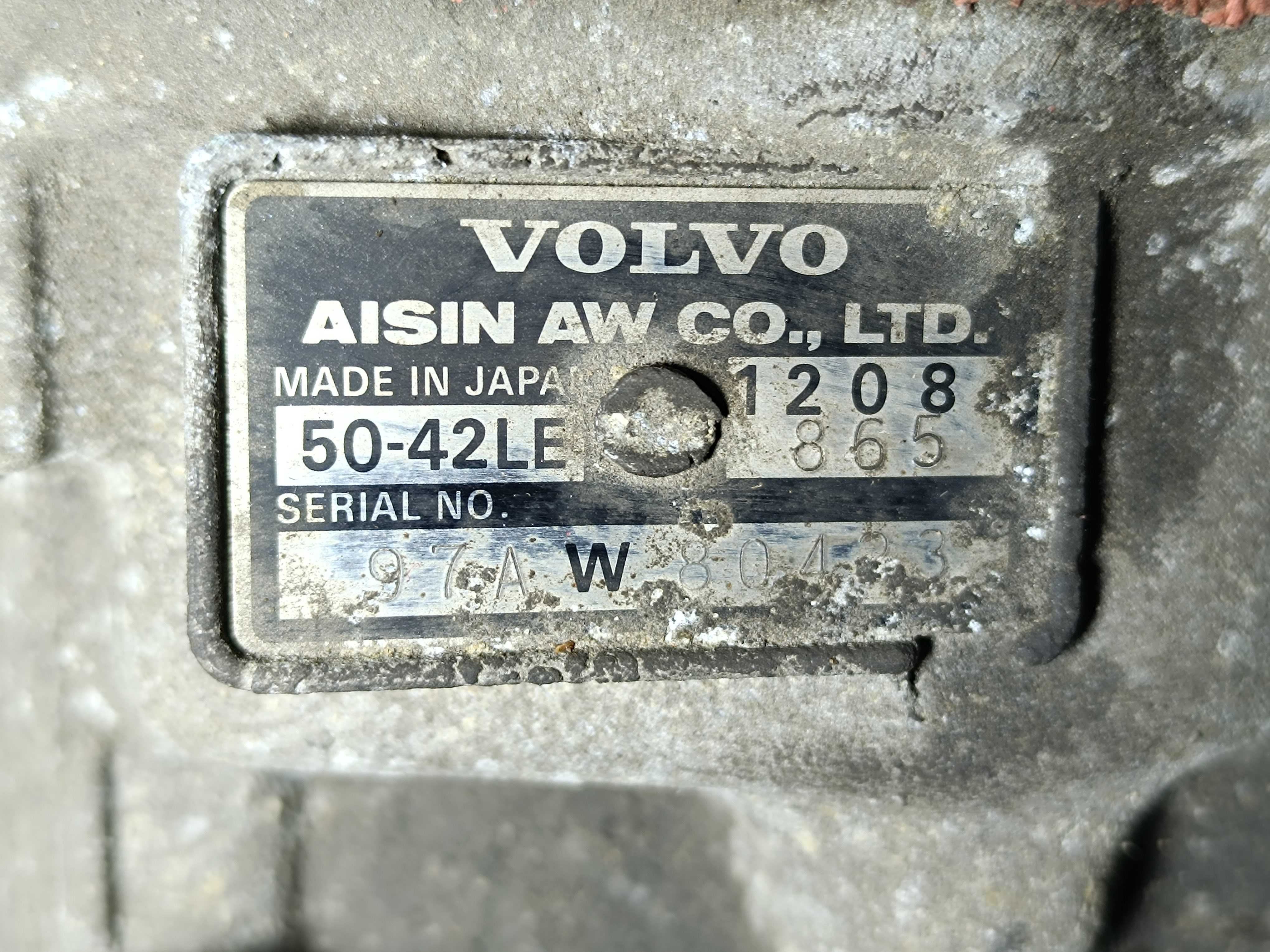 АКПП Aisin 50-42LE Volvo 2.3 турбо 850 s70 s40 s80 v70 v40 B5234T