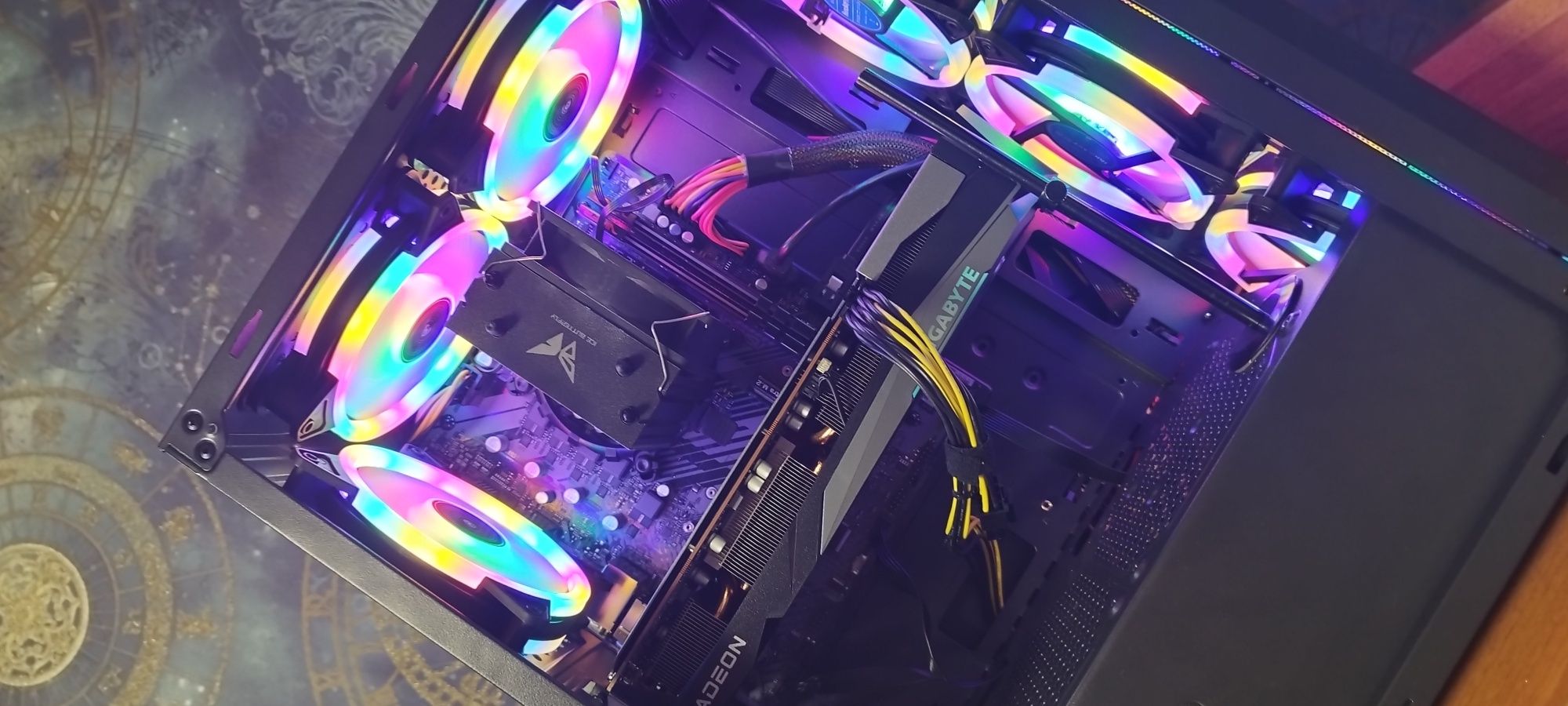 Игровой Компьютер для учебы и игр .Radeon rx 6600 xt 8 gb Gigabyte