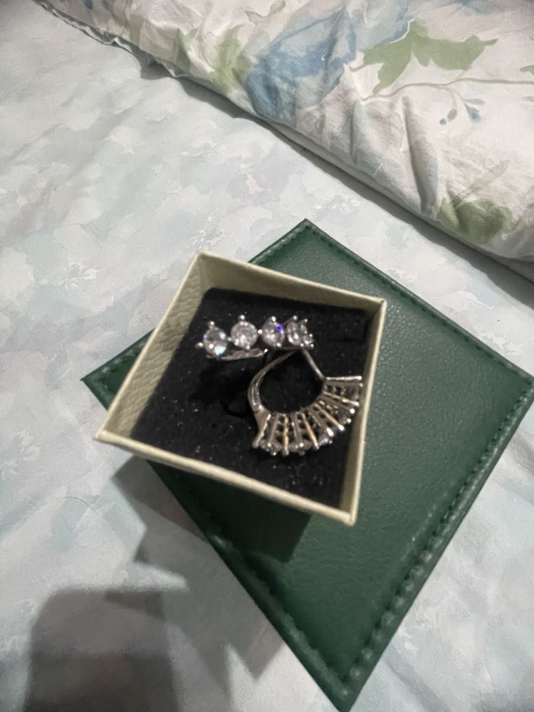 Серьги серебро 925 дорожка