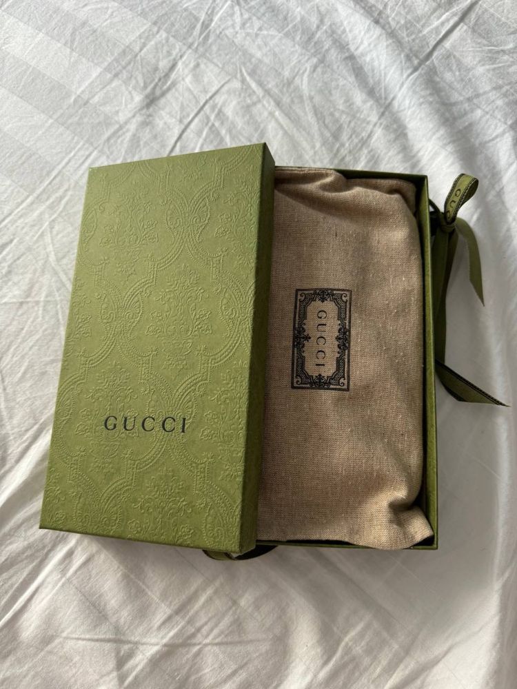 Кошелек Gucci Horsebit в монограмме