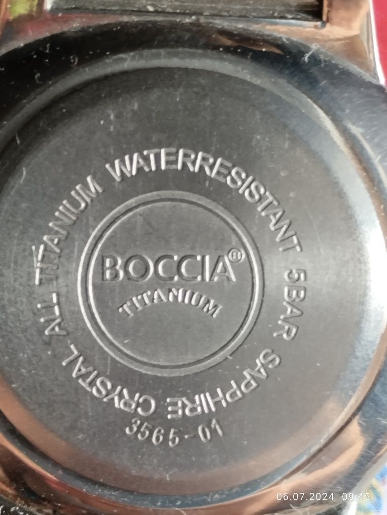 Мужские наручные часы Boccia Titanium 3565-01