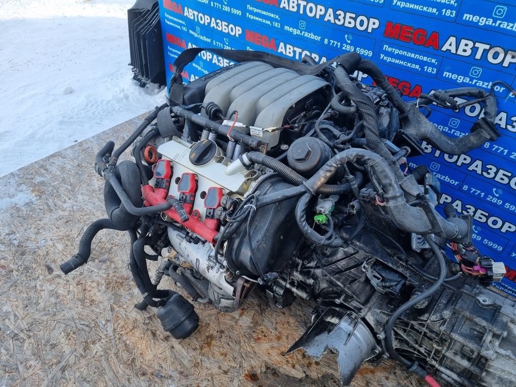 Двигатель BDX 2.8 на audi A6C6.