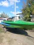 Продам лодку ОБЬ1 ЗИЧ с мотором Шкипер 9.9