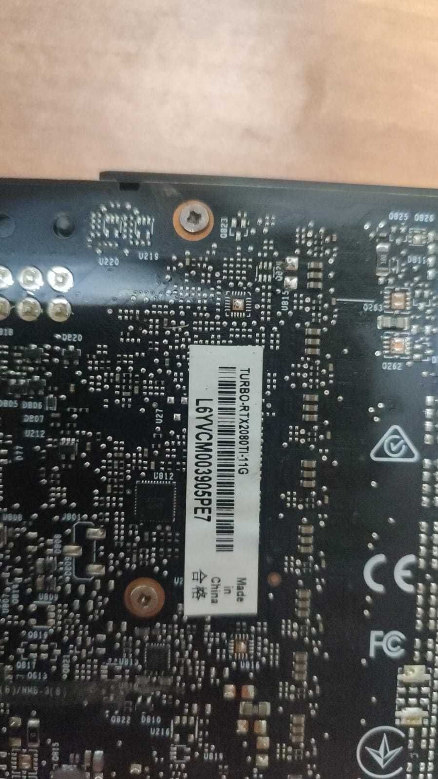 Видеокарта GIGABYTE GeForce RTX 2080Ti Turbo 11Gb