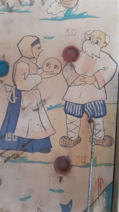Детская настольная игра КОЛОБОК.1960х г. СССР.