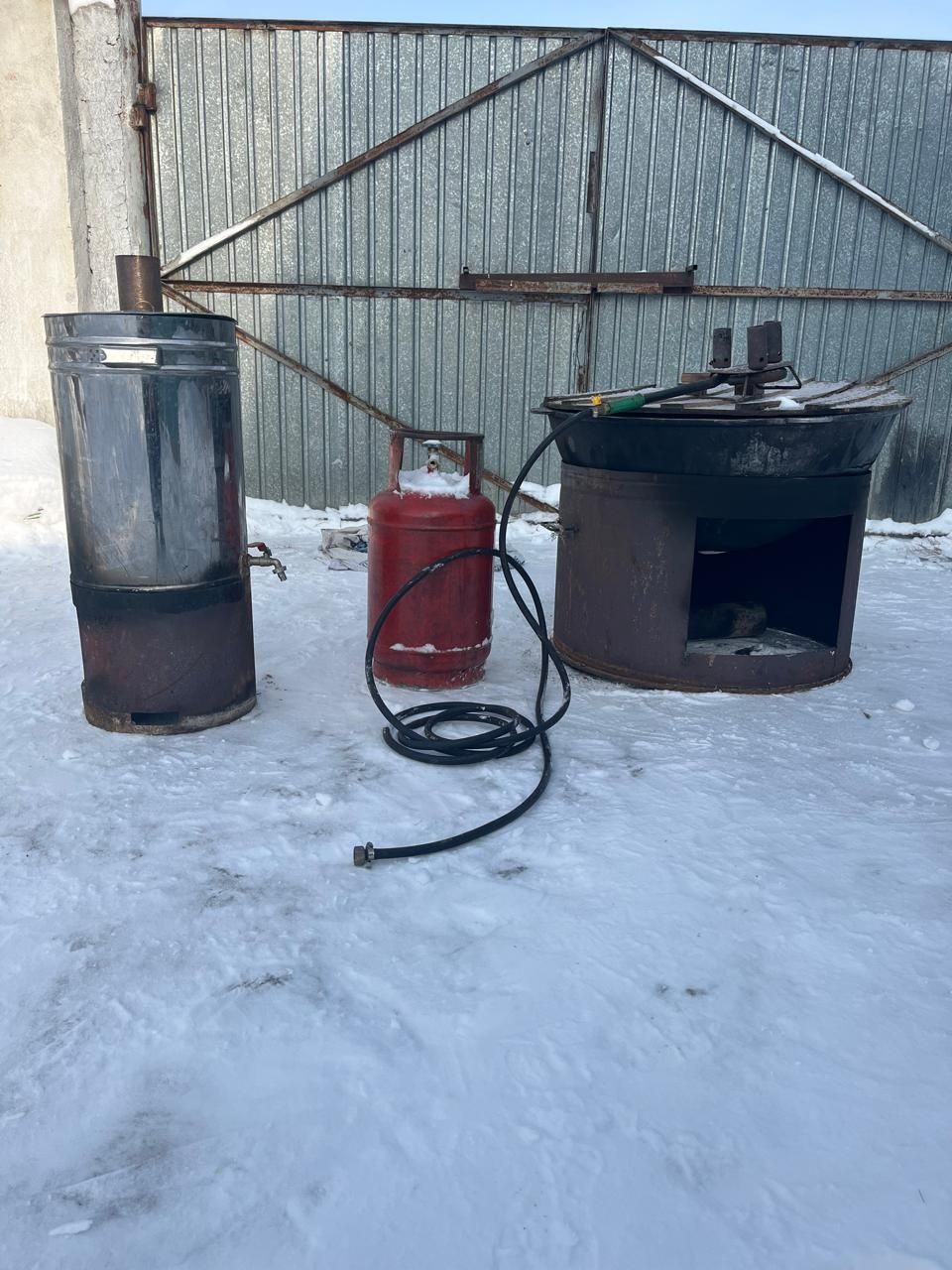 Казан ошак  газовый горелка аренда